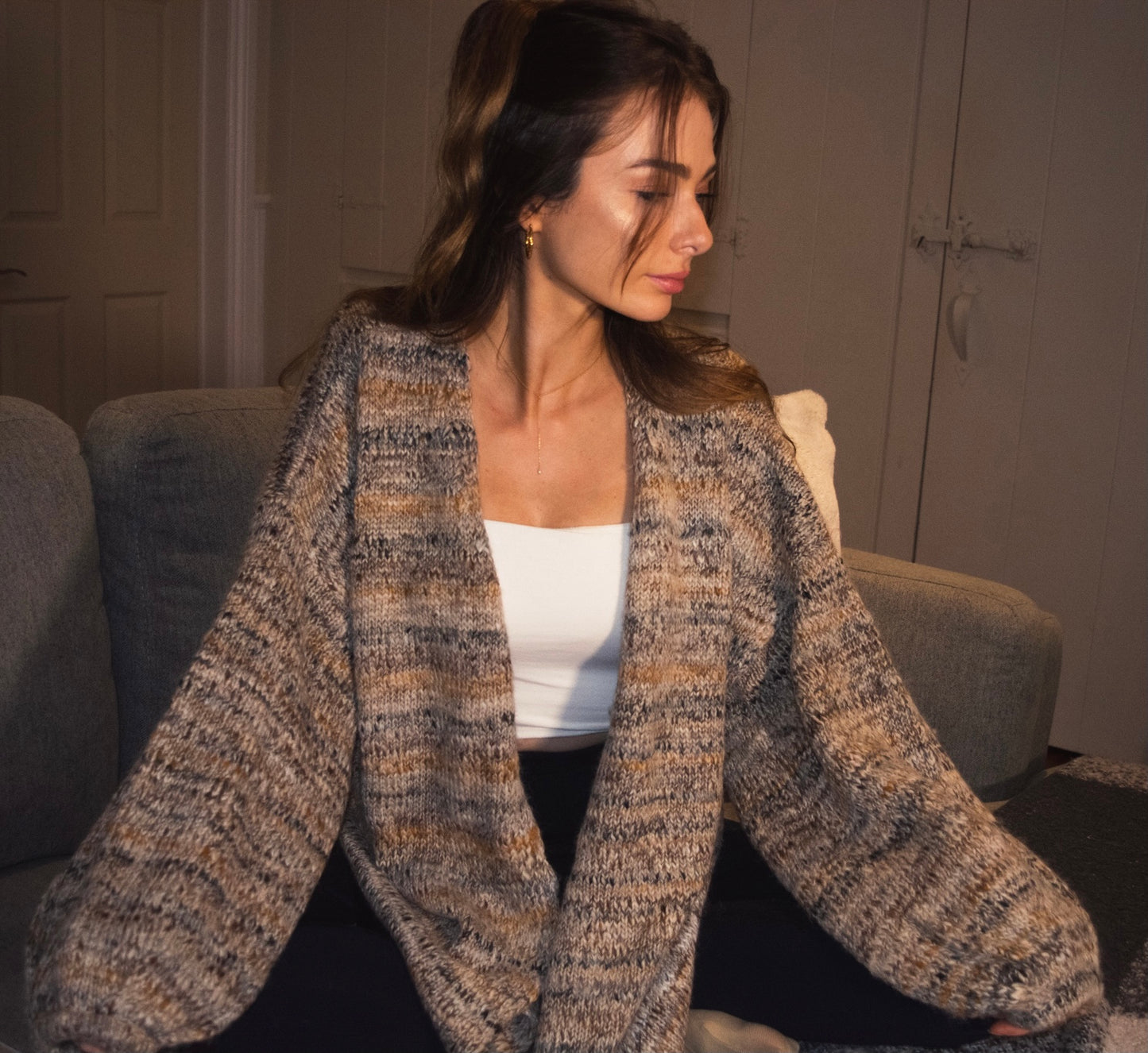 Wool Blend Cozy Cardigan